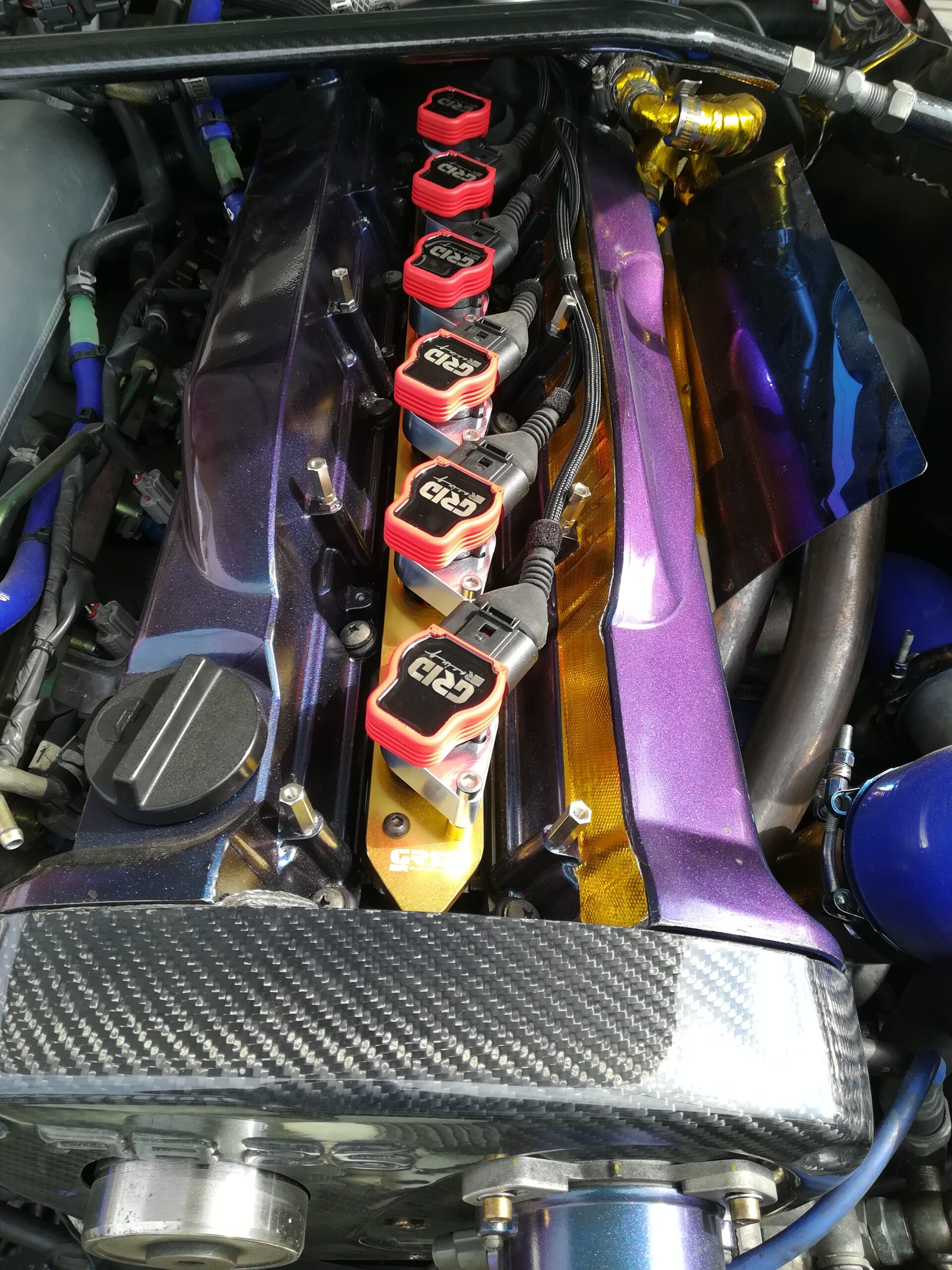 シルビア　１８０ＳＸ　ＳＲ２０ＤＥＴエンジン用　イグニッションコイル　１台分　４個　中古品 : SR20DET、イグニッションコイルパックパック、シルビア