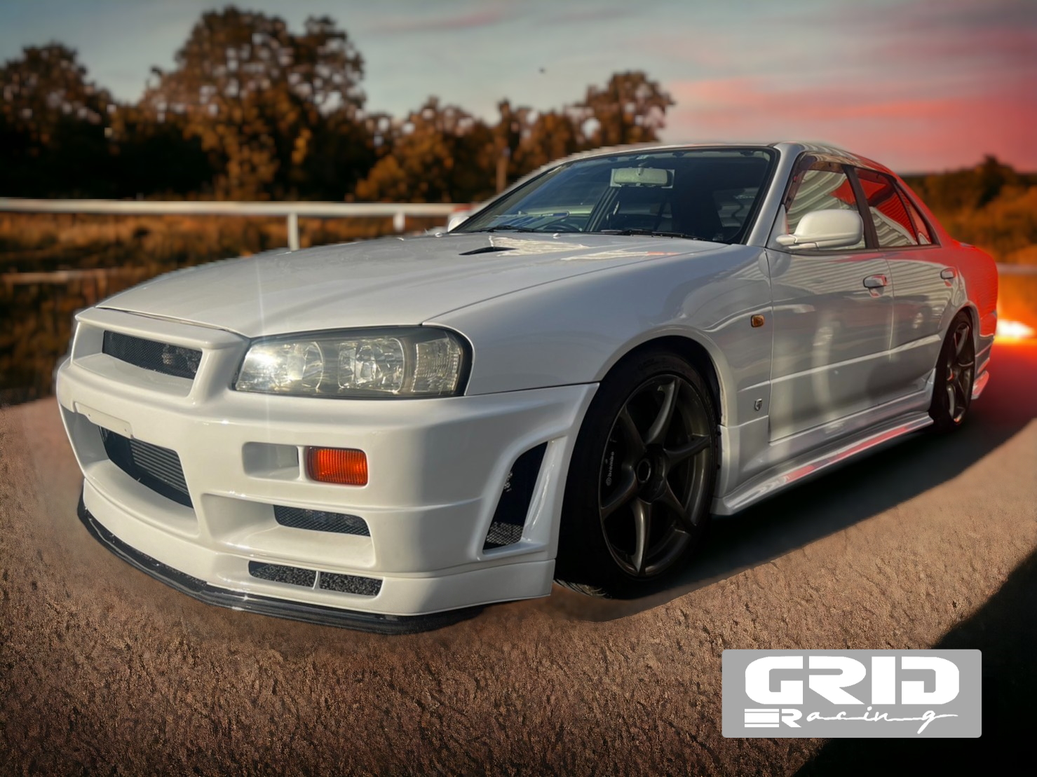 GTR フェイス コンバート キット for R34 セダン 4ドア - GRID
