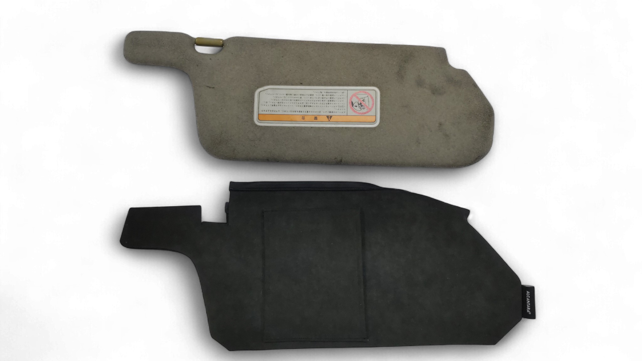 R32/R34 サンバイザーカバー アルカンターラ レザー - GRID Racing JAPAN